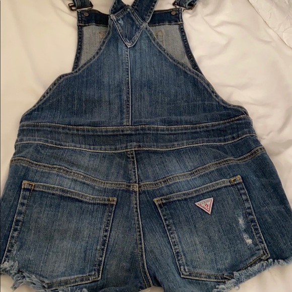 Guess Denim Short Overall - Picture 3 of 5